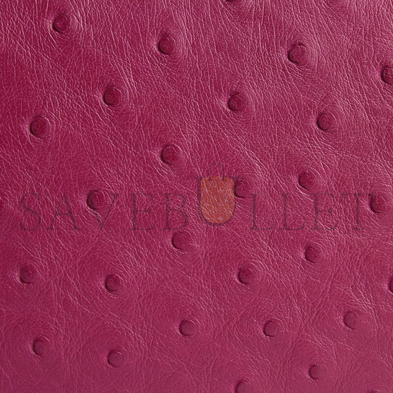 B0tt*ga Ven*ta ANDIAMO CLUTCH OSTRICH LEATHER 805241V3RQ35568 (31*13*3cm)